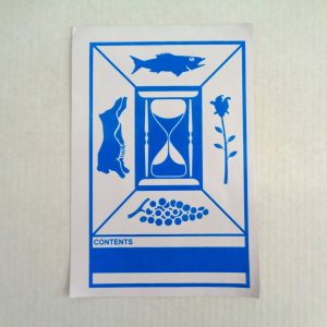 Etiqueta perecederos, pieza