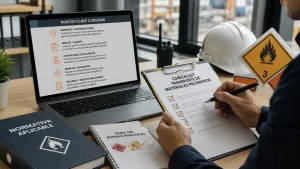 Checklist de seguridad para transporte de materiales peligrosos