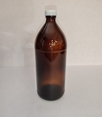 ENVASE DE VIDRIO TRANSPARENTE COLOR AMBAR (5)